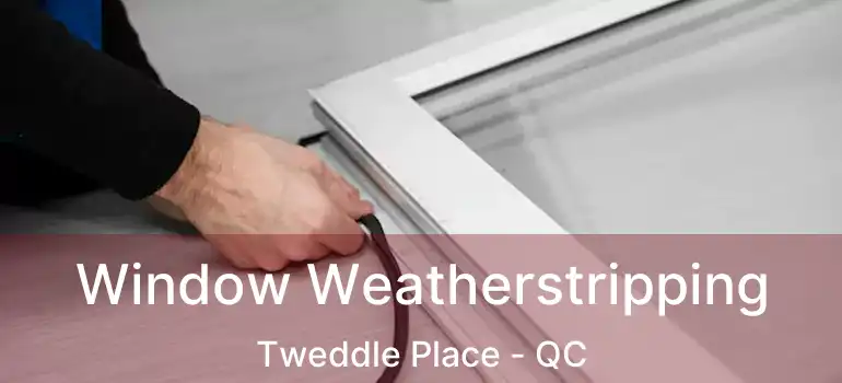  Window Weatherstripping Tweddle Place - QC