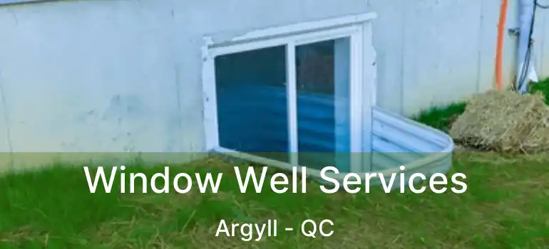  Window Well Services Argyll - QC