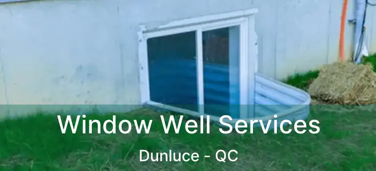  Window Well Services Dunluce - QC