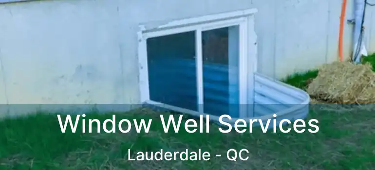  Window Well Services Lauderdale - QC