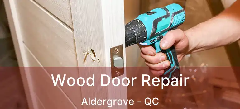  Wood Door Repair Aldergrove - QC