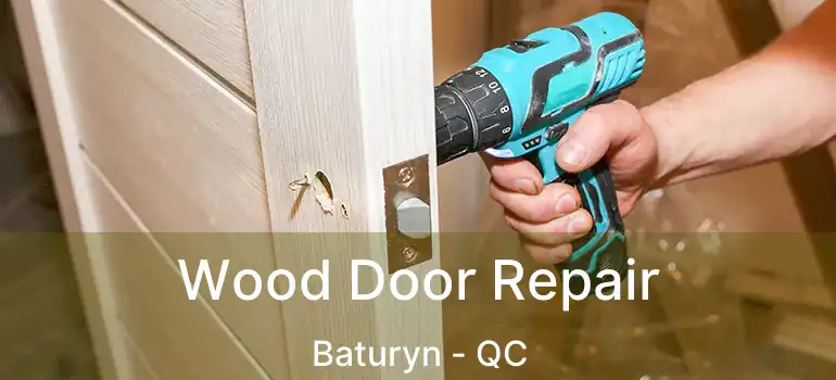  Wood Door Repair Baturyn - QC