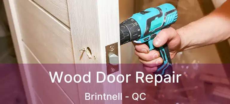  Wood Door Repair Brintnell - QC