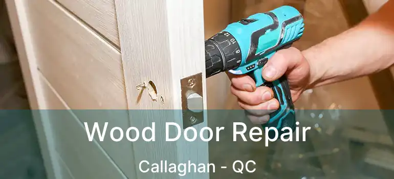  Wood Door Repair Callaghan - QC