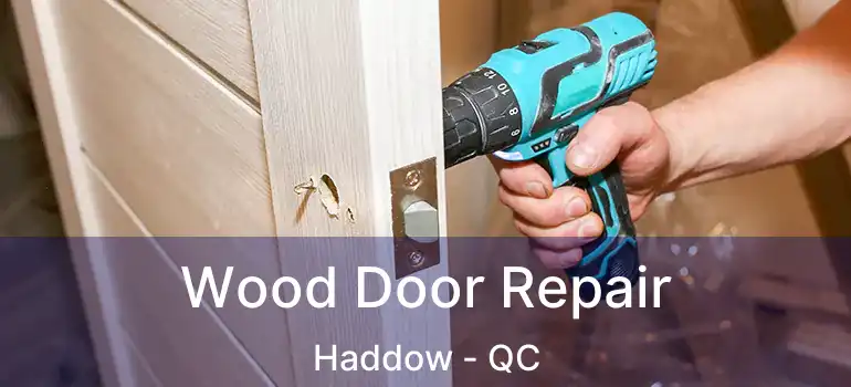  Wood Door Repair Haddow - QC