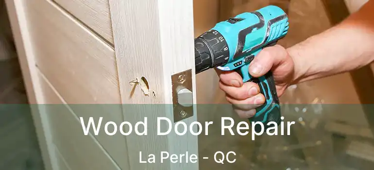  Wood Door Repair La Perle - QC