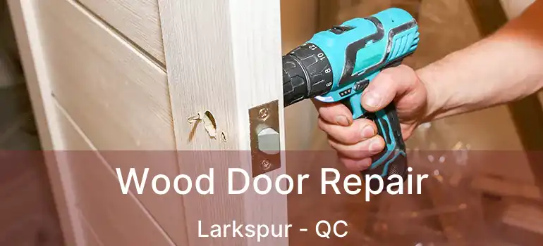  Wood Door Repair Larkspur - QC