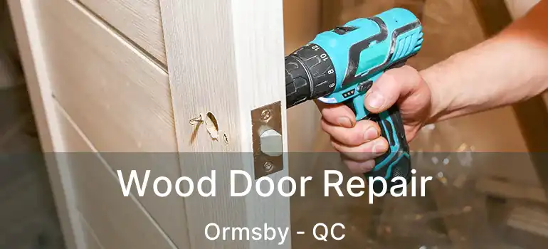  Wood Door Repair Ormsby - QC