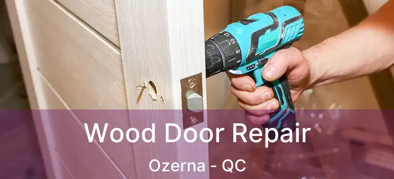  Wood Door Repair Ozerna - QC