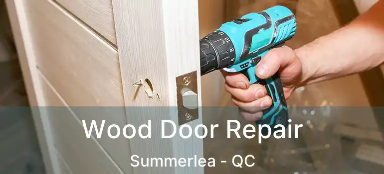  Wood Door Repair Summerlea - QC