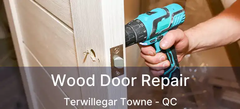  Wood Door Repair Terwillegar Towne - QC