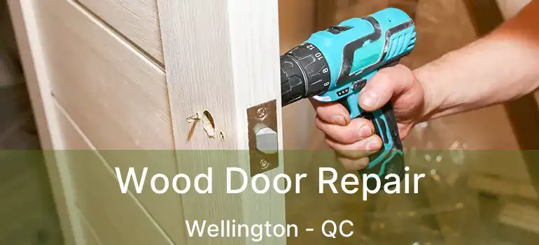  Wood Door Repair Wellington - QC