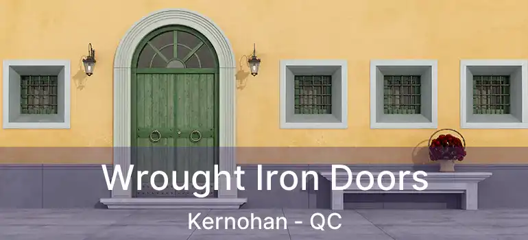  Wrought Iron Doors Kernohan - QC