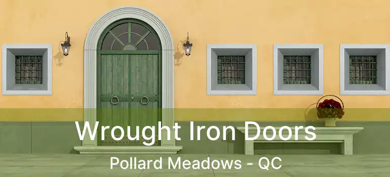  Wrought Iron Doors Pollard Meadows - QC