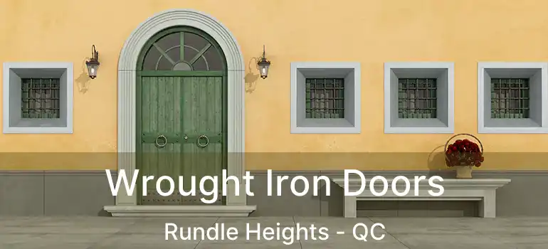  Wrought Iron Doors Rundle Heights - QC