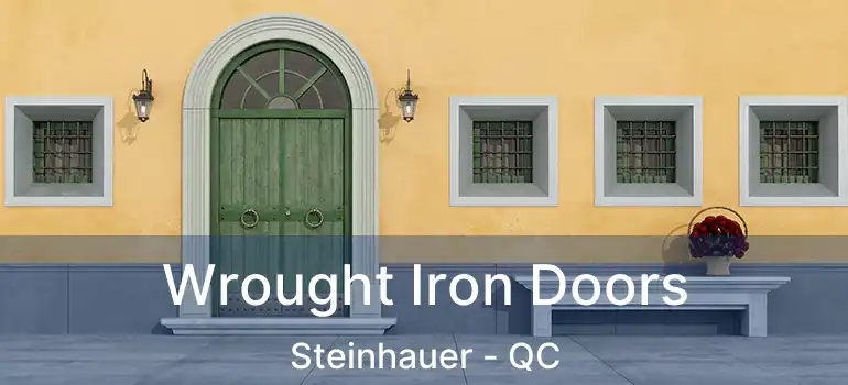  Wrought Iron Doors Steinhauer - QC