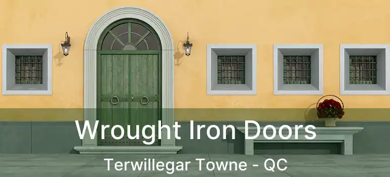  Wrought Iron Doors Terwillegar Towne - QC